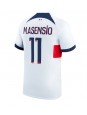 Moški Nogometna dresi replika Paris Saint-Germain Marco Asensio #11 Gostujoči 2023-24 Kratek rokav